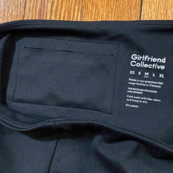 NWT Girlfriend Collective Leggings (Medium, Black) - - Picture 4 of 5